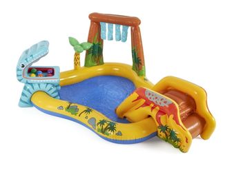 Inflatable Pool + Splash Pad