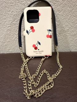 Kate Spade Cherry iPhone crossbody iPhone 13pro Max