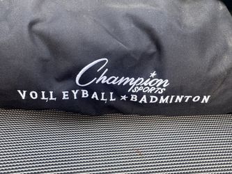 Champion Sports CG202 Volleyball & Badminton Tournament Set