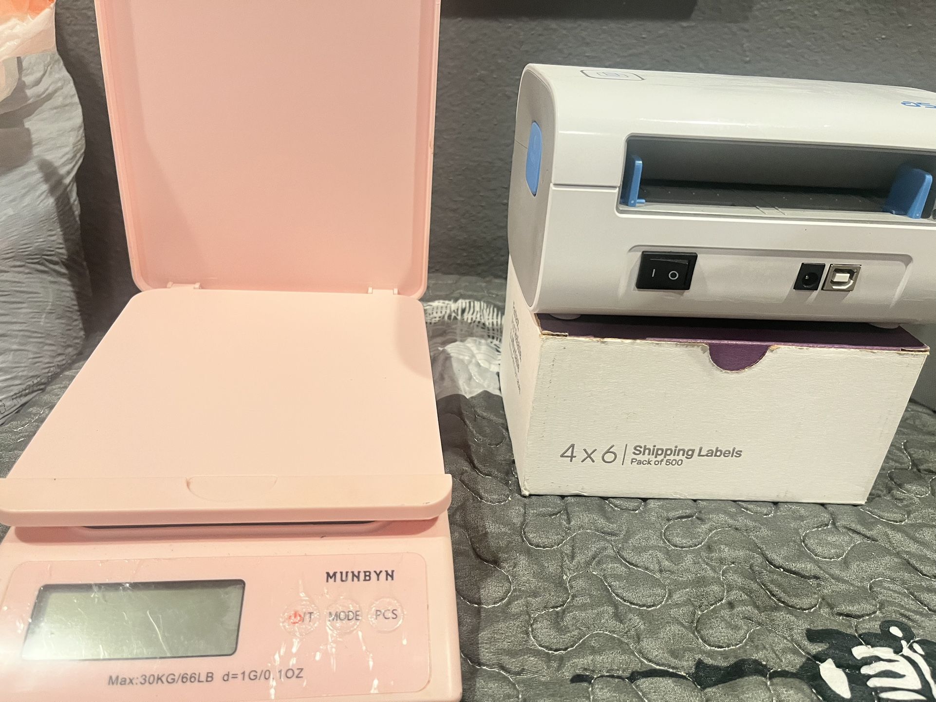 Munbyn Scale & Jiose Thermal Label Printer