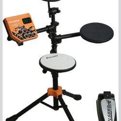 Carlsbro Rock50 4-Piece Electronic Drum Kit, Built-in Effects, Headphones