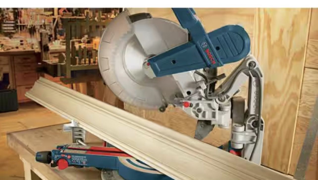 $150. HERCULES 12 in. Dual-Bevel Sliding Compound Miter Saw with Precision LED Shadow Guide