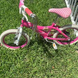 Barbie Theme Girls Bike.