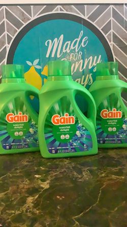 Gain Waterfall Delight Liquid Laundry Detergent 3-Pack price is firm