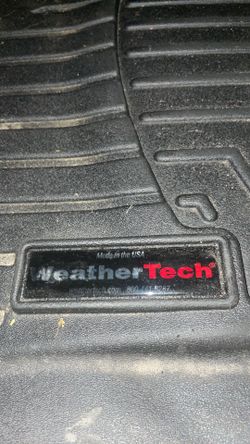 Chrysler Pacifica 2018 Weather Tech matts