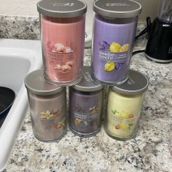 5x Yankee Candles 