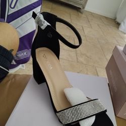 TOP Moda Diamond-1 Ankle Strap Dressy High Heel Sandal7. 5