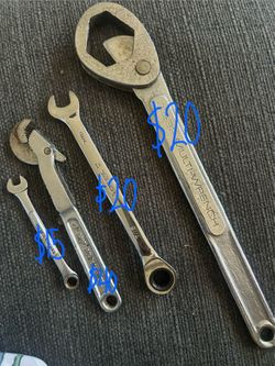 Wrenches - individually priced or take all 4 $60