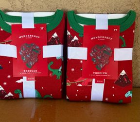 Wondershop Toddler Christmas Pajama Set 3T