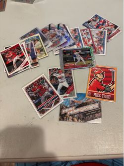 Mike Trout Baseball Cards - Lot of 23