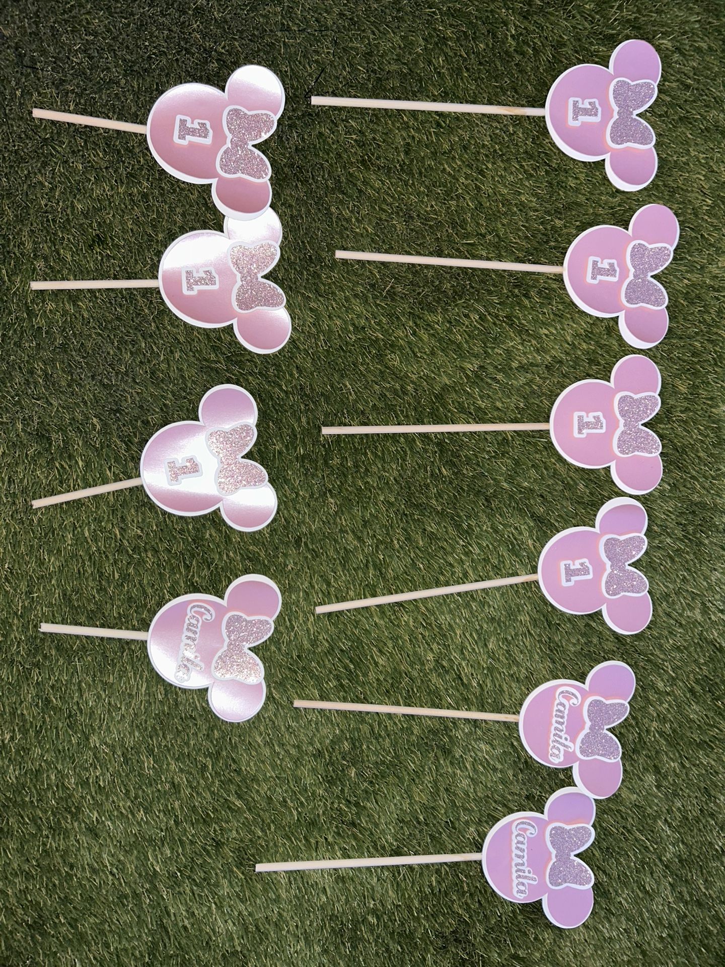 Centerpieces Sticks 1st Bday