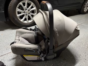 Nuna Pipa Lite RX + 2 Bases car seat