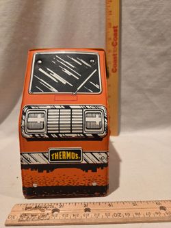 King-Seeley Thermos co. VTG 1978 vinyl lunch box, "Wizard Van",(or Boogie Van) RARE, unique