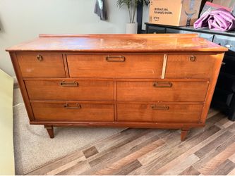 Real wood dresser