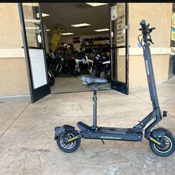 Electric Scooter With Seat