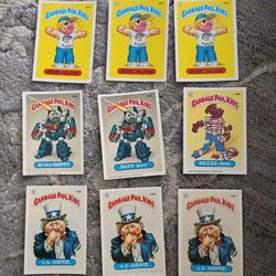 Vintage Garbage Pail Kids Trading Cards