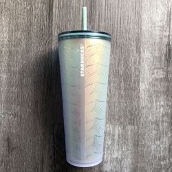 Starbucks 50th Anniversary Venti Soft Touch Mermaid Tail Tumbler