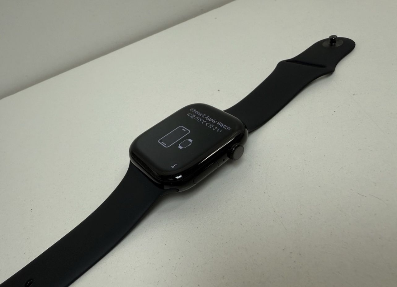 Apple Watch Series 10 (GPS + CELLULAR) 46MM Jet Black Aluminum Case Black Sport Band