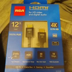 HDMI 12 Ft Long 4K With HDMI Extension Or Coupling 4K As Well