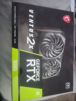 NVIDIA RTX 3060 12 GB VRAM