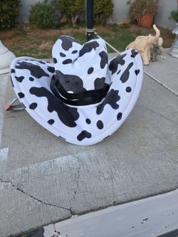 Cowgirl hat.
