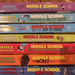 James Patterson Middle School Series