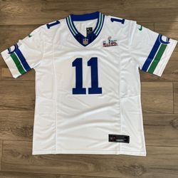 Seattle Seahawks Smith Njigba Jsn Away Stitched Jersey, S to 3Xl