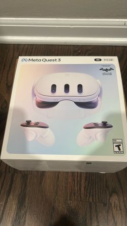 Meta Quest 3 512GB - LIKE NEW (Used Once) + Extra Comfort Strap & OG Strap