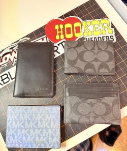 Coach card holders