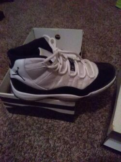 Jordan 11. Size 10 asking price 90