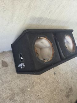8" subwoofers box
