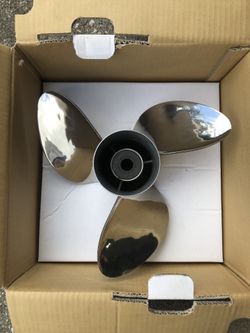 Suzuki 3 Blade Counter Rotation Prop Stainless Steel