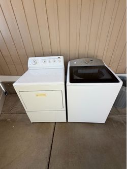 washer and dryer