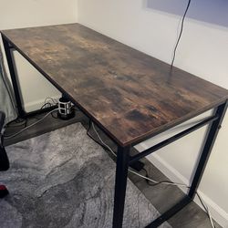 Computer Desk Wood/Metal