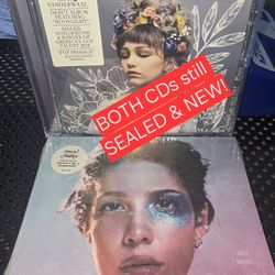 2 CD LOT BOTH SEALED & NEW: Grace Vanderwall & Halsey