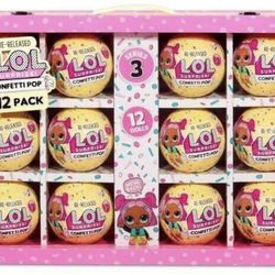 12 Pack LOL Doll Confetti Pop 