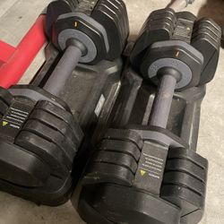 15-55 Adjustable Dumbbell Set 