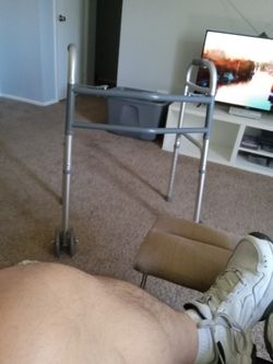 Folding Walker With Wheels