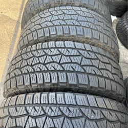 275 70 18 cooper Tires with 80% of useful life all 4 Seth de Llantas Con 80% de vida las 4