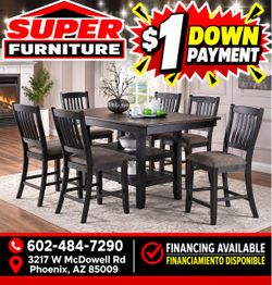 Dining set 7pc