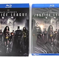 DC Zack Snyder's Justice League Blu-Ray *NEW*