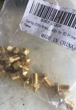 3D Printer Extruder Nozzles Heads 0.2