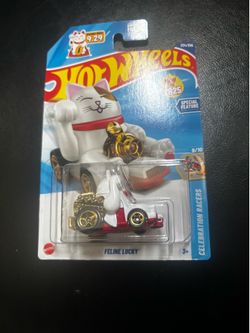 Hot wheel lucky cat