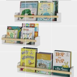 Set Of *NEW IN BOX* Floating Bookshelves