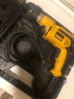 DEWALT Corded Electric Drill with Case