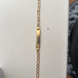 14 K Gold Bracelet (6.96g)