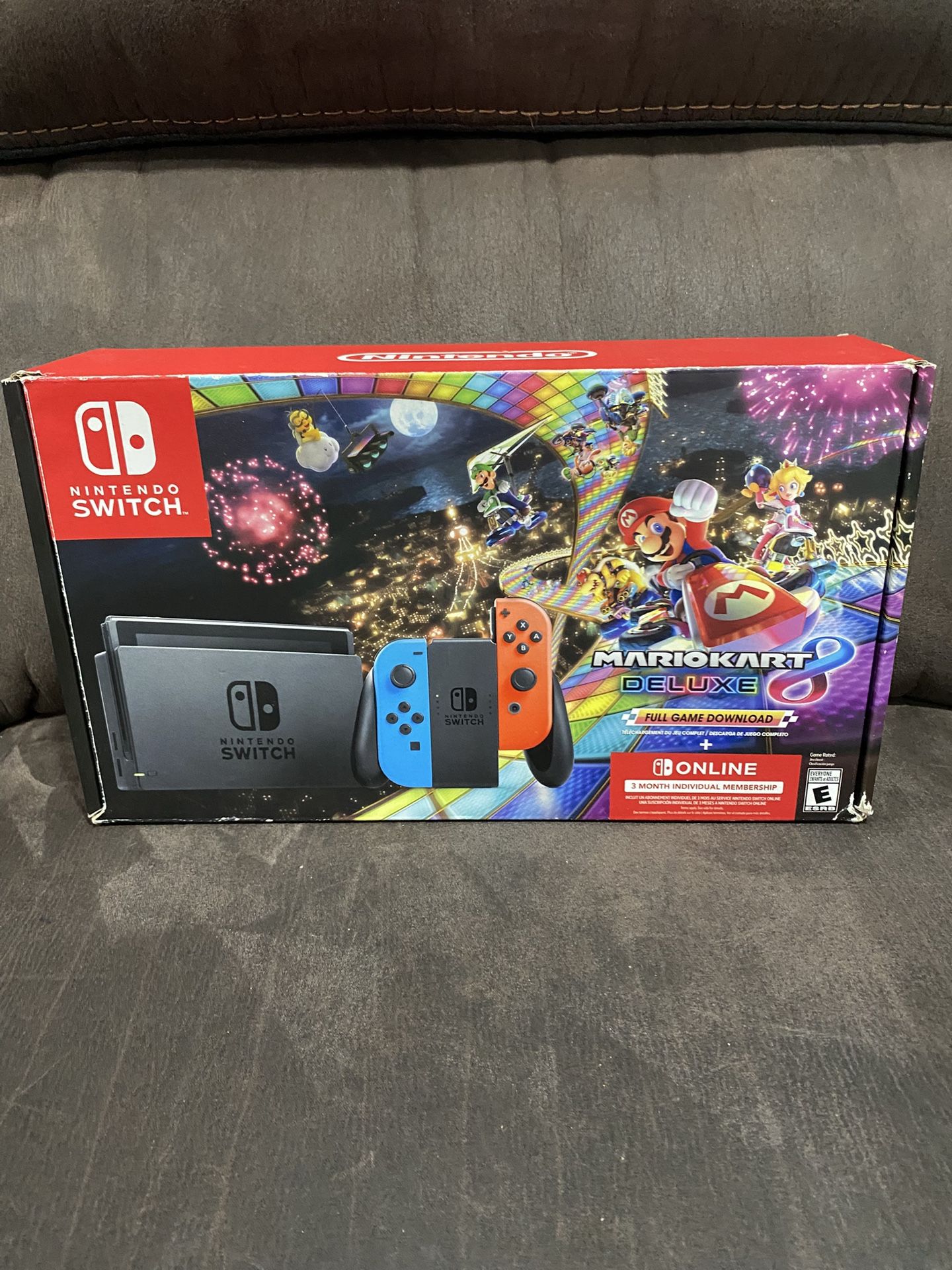 $25— Empty Collectible Nintendo Super Mario kart Mariokart Switch Box