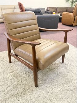 Leather accent char / ELIF /