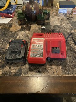 Milwaukee Battery with Charger
