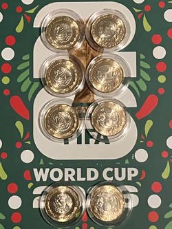 Mexico 2026 World Cup Coins / Monedas Mundial 2026 México